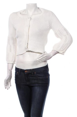 Γυναικεία ζακέτα Stefanel, Μέγεθος M, Χρώμα Λευκό, Τιμή 14,50 €