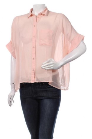 Дамска риза ASOS Petite, Размер XXS, Цвят Розов, Полиестер, Цена 37,10 лв.