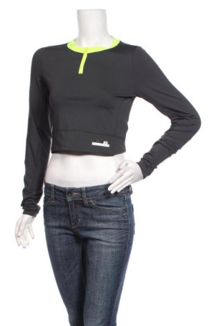 Дамска спортна блуза Adidas By Stella McCartney, Размер M, Цвят Черен, 86% полиестер, 14% еластан, Цена 58,50 лв.