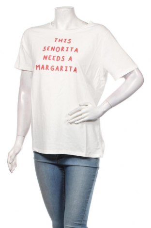 Γυναικείο t-shirt Blake Seven, Μέγεθος L, Χρώμα Λευκό, Βαμβάκι, Τιμή 40,72 €