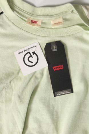 Γυναικείο t-shirt Levi's, Μέγεθος S, Χρώμα Πράσινο, Βαμβάκι, Τιμή 14,23 €