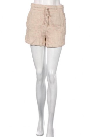 Дамски къс панталон H&M, Размер S, Цвят Бежов, Цена 13,30 лв.