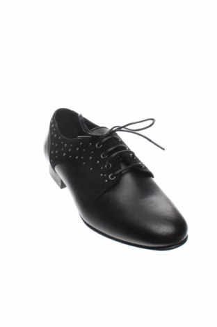 Дамски обувки Mineli, Размер 35, Цвят Черен, Естествена кожа, естествен велур, Цена 101,15 лв.