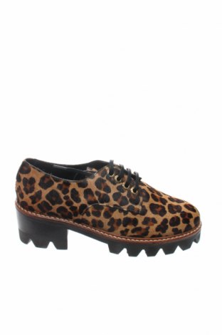 Дамски обувки Minelli, Размер 36, Цвят Многоцветен, Естествен косъм, Цена 131,60 лв.