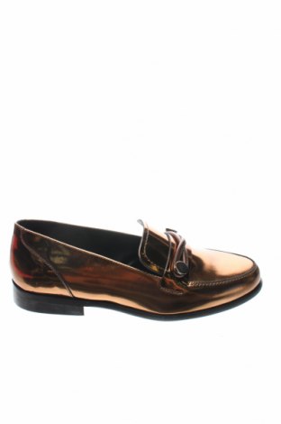 Дамски обувки Minelli, Размер 35, Цвят Златист, Естествена кожа, Цена 131,60 лв.