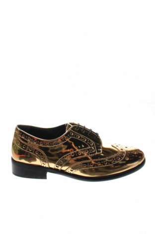 Дамски обувки Minelli, Размер 37, Цвят Златист, Естествена кожа, Цена 131,60 лв.