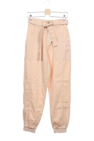 Дамски панталон Miss Selfridge, Размер XS, Цвят Бежов, 66% вискоза, 34% памук, Цена 18,17 лв.