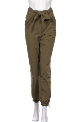 Дамски панталон Nkd, Размер XS, Цвят Зелен, Полиестер, Цена 19,80 лв.