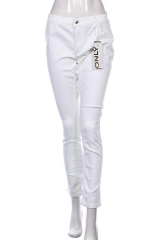 Γυναικείο παντελόνι ONLY, Μέγεθος L, Χρώμα Λευκό, Τιμή 10,59 €