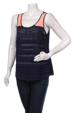 Γυναικείο αμάνικο μπλουζάκι Gap, Μέγεθος M, Χρώμα Μπλέ, Πολυεστέρας, Τιμή 12,81 €