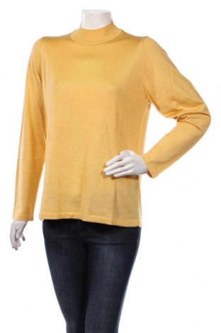 Дамски пуловер Atelier GS, Размер M, Цвят Жълт, Полиакрил, Цена 27,00 лв.