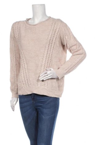 Γυναικείο πουλόβερ Lucky Brand, Μέγεθος M, Χρώμα  Μπέζ, Τιμή 11,47 €