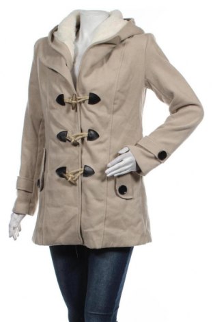 Дамско палто, Размер M, Цвят Бежов, Цена 70,00 лв.