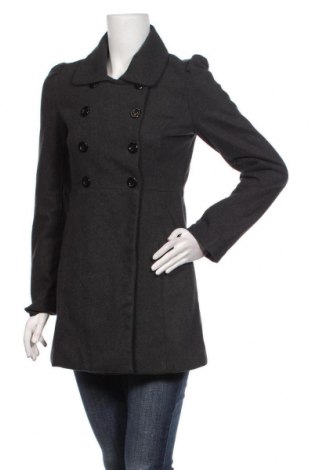 Дамско палто Ambiance Apparel, Размер S, Цвят Сив, 90% полиестер, 10% вълна, Цена 69,85 лв.