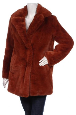 Дамско палто Bershka, Размер M, Цвят Оранжев, Цена 48,00 лв.