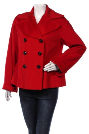 Дамско палто Marella, Размер M, Цвят Червен, Вълна, Цена 235,20 лв.