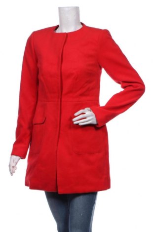 Дамско палто Reserved, Размер XS, Цвят Червен, Полиестер, Цена 50,40 лв.