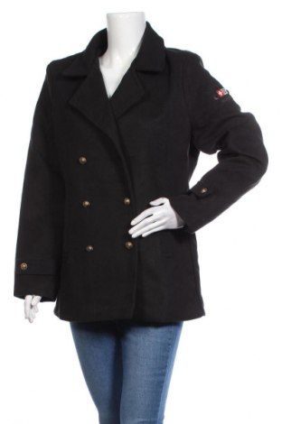 Дамско палто Swiss Life, Размер XL, Цвят Черен, 90% полиестер, 10% вълна, Цена 33,15 лв.