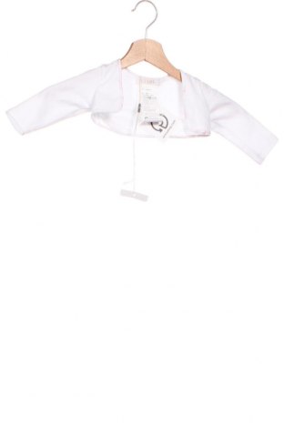 Pulover cu nasturi pentru copii, Mărime 3-6m/ 62-68 cm, Culoare Alb, 96% bumbac, 4% elastan, Preț 20,13 Lei