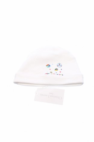 Детска шапка Christian Lacroix, Цвят Бял, Памук, Цена 19,60 лв.