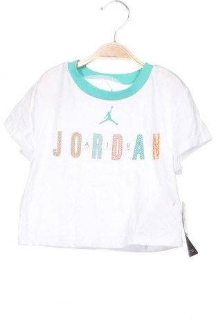 Детска тениска Air Jordan Nike, Размер 18-24m/ 86-98 см, Цвят Многоцветен, 60% памук, 40% полиестер, Цена 20,48 лв.