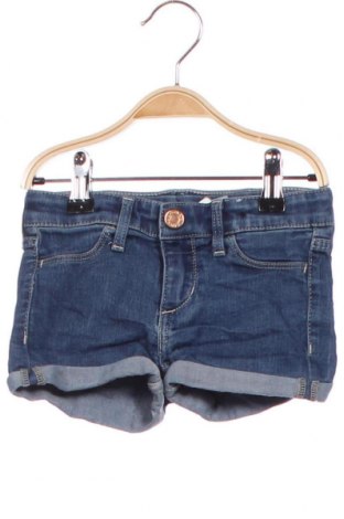 Pantaloni scurți pentru copii H&M, Mărime 18-24m/ 86-98 cm, Culoare Albastru, 81% bumbac, 18% poliester, 1% elastan, Preț 85,53 Lei