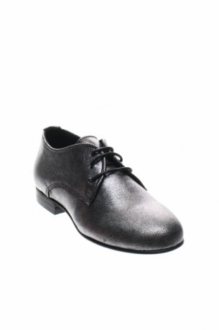Детски обувки Minelli, Размер 32, Цвят Сребрист, Естествена кожа, Цена 80,92 лв.