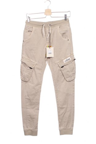 Детски панталон Vingino, Размер 14-15y/ 168-170 см, Цвят Бежов, 98% памук, 2% еластан, Цена 31,15 лв.