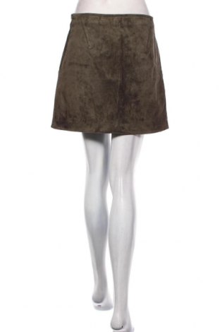 Δερμάτινη φούστα H&M, Μέγεθος M, Χρώμα Πράσινο, Τιμή 23,51 €