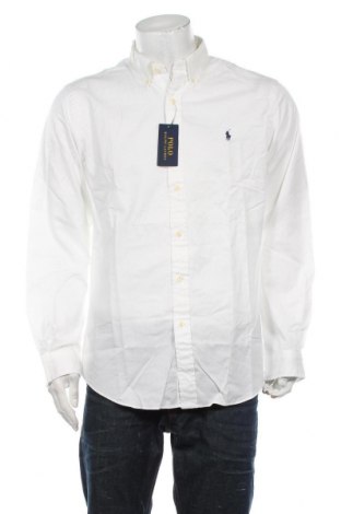 Ανδρικό πουκάμισο Ralph Lauren, Μέγεθος L, Χρώμα Λευκό, Βαμβάκι, Τιμή 62,40 €