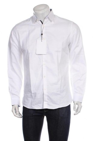 Ανδρικό πουκάμισο Selected Homme, Μέγεθος M, Χρώμα Λευκό, Βαμβάκι, Τιμή 20,65 €