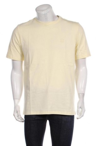 Męski T-shirt Premium By Jack & Jones, Rozmiar L, Kolor Żółty, Bawełna, Cena 90,12 zł