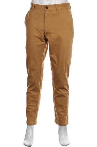 Мъжки панталон Anerkjendt, Размер S, Цвят Жълт, 97% памук, 3% еластан, Цена 86,05 лв.