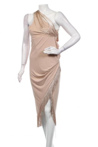 Φόρεμα ASOS, Μέγεθος M, Χρώμα  Μπέζ, 95% πολυεστέρας, 5% ελαστάνη, Τιμή 32,15 €