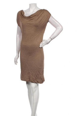Φόρεμα H&M, Μέγεθος M, Χρώμα  Μπέζ, 95% βισκόζη, 5% μετάξι, Τιμή 11,14 €