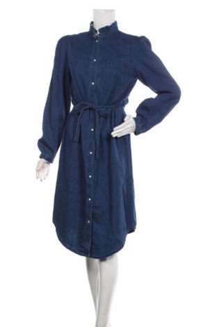 Φόρεμα S.Oliver, Μέγεθος M, Χρώμα Μπλέ, Βαμβάκι, Τιμή 27,78 €