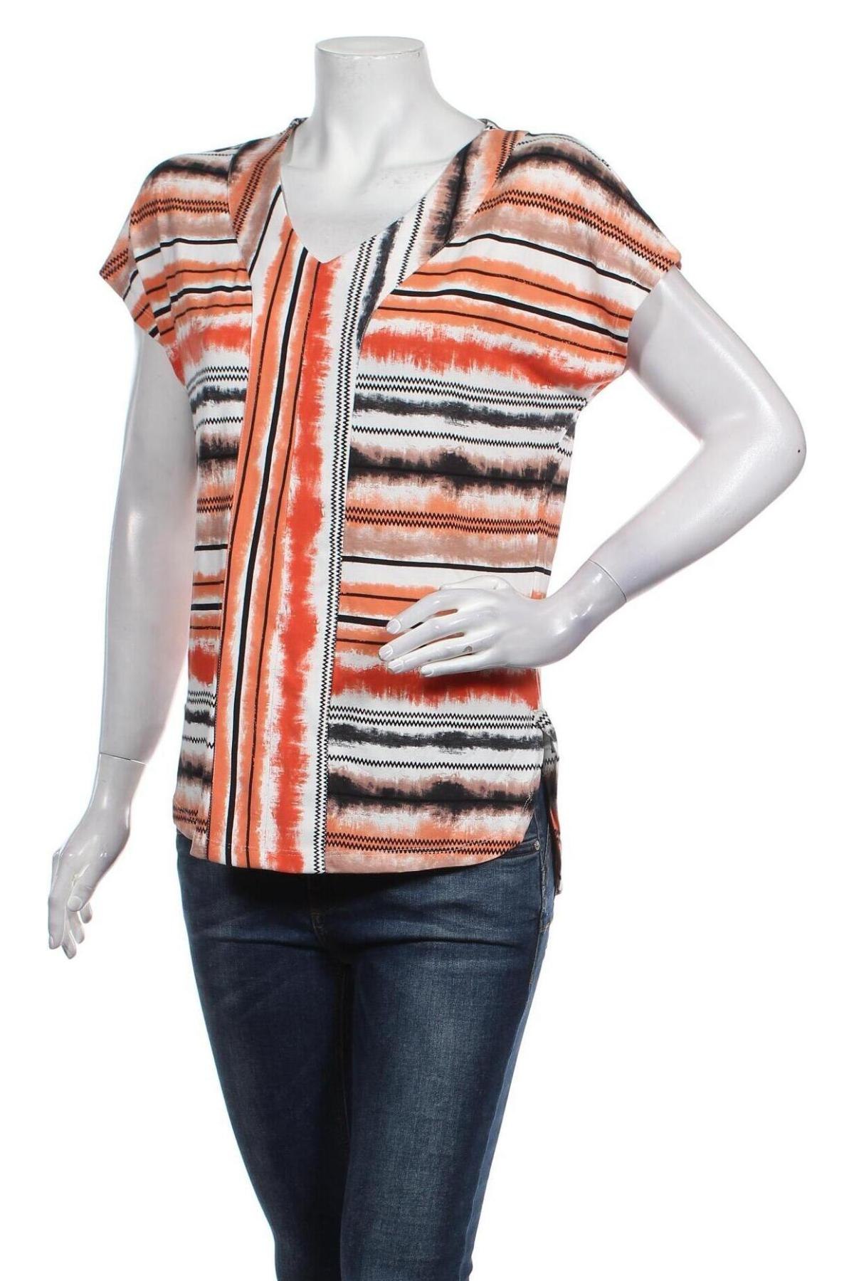 Γυναικεία μπλούζα Helena Vera, Μέγεθος S, Χρώμα Πολύχρωμο, 95% βισκόζη, 5% ελαστάνη, Τιμή 15,20 €