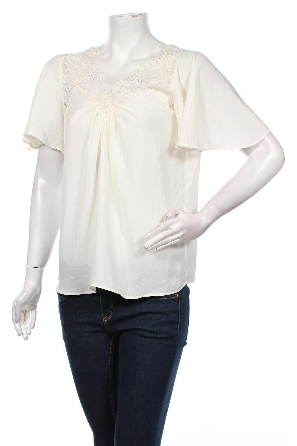 Дамска блуза Mango, Размер S, Цвят Бял, Цена 38,00 лв.