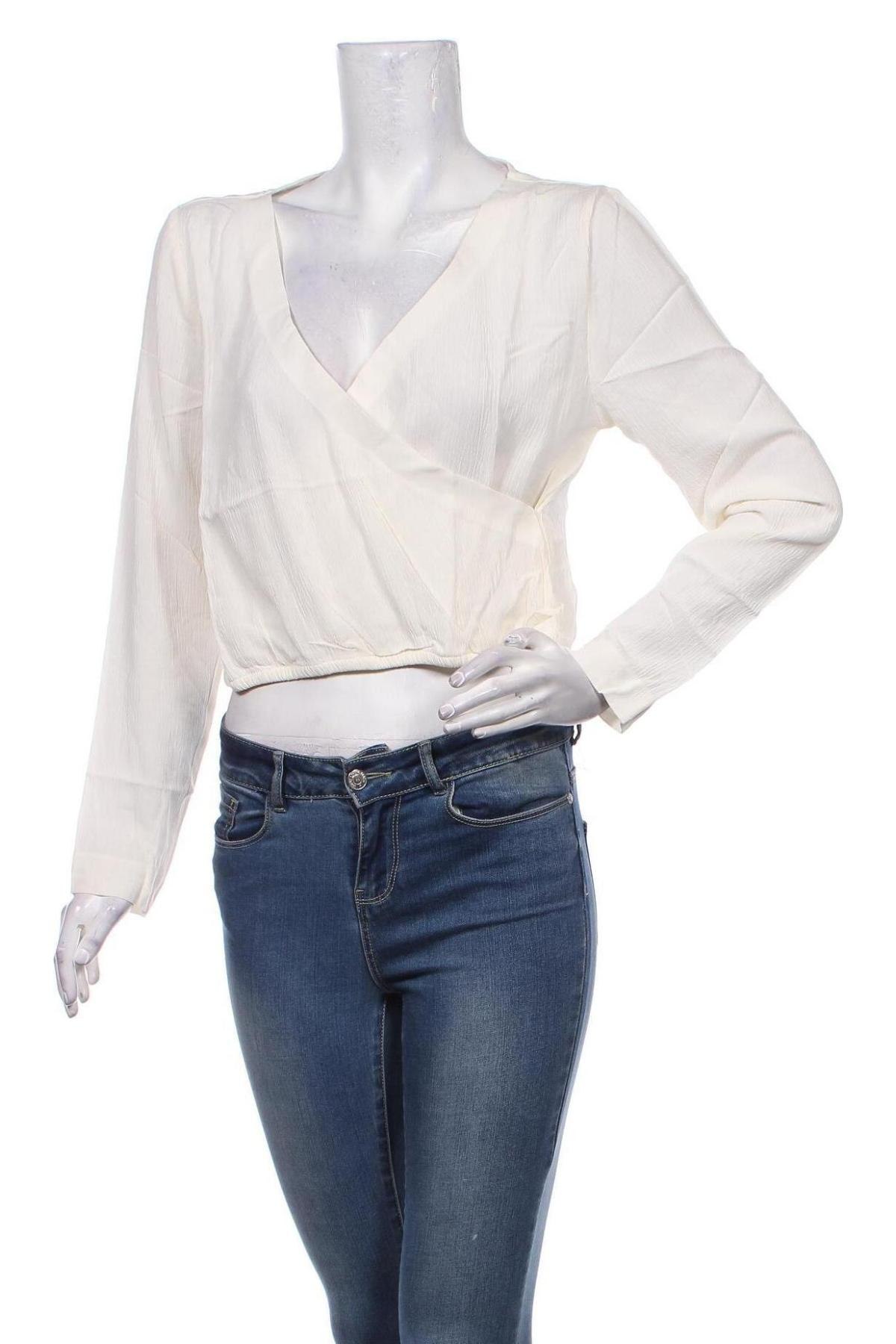 Γυναικεία μπλούζα One More Story, Μέγεθος S, Χρώμα Λευκό, Βισκόζη, Τιμή 20,41 €
