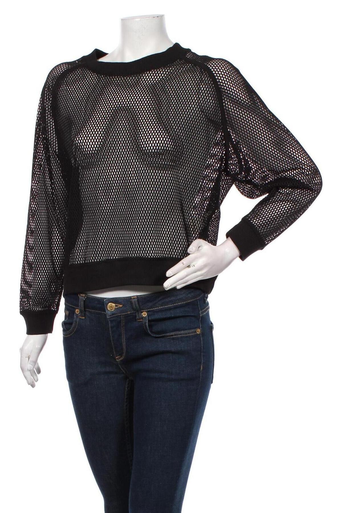 Γυναικεία μπλούζα One More Story, Μέγεθος XS, Χρώμα Μαύρο, Πολυεστέρας, Τιμή 16,84 €