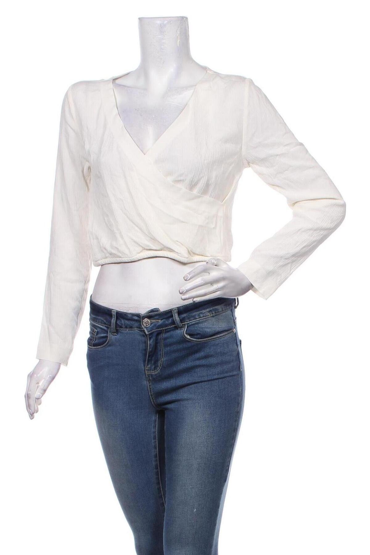 Γυναικεία μπλούζα One More Story, Μέγεθος XS, Χρώμα Λευκό, Βισκόζη, Τιμή 20,41 €