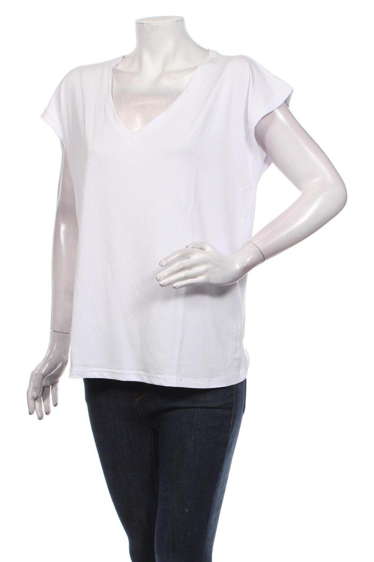 Γυναικεία μπλούζα Vero Moda, Μέγεθος L, Χρώμα Λευκό, 70% μοντάλ, 30% πολυεστέρας, Τιμή 8,84 €