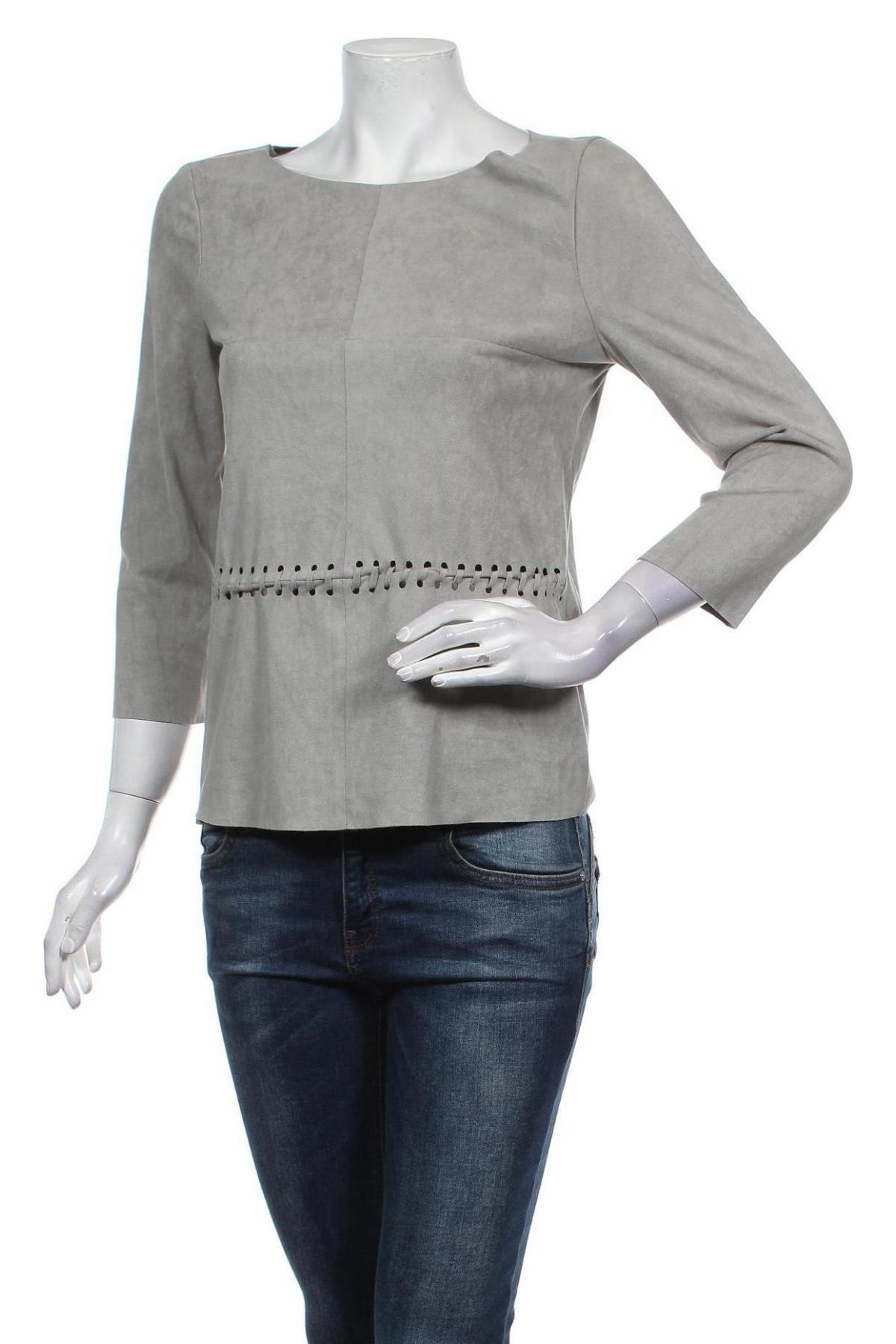 Γυναικεία μπλούζα Vero Moda, Μέγεθος XS, Χρώμα Γκρί, 90% πολυεστέρας, 10% ελαστάνη, Τιμή 9,40 €