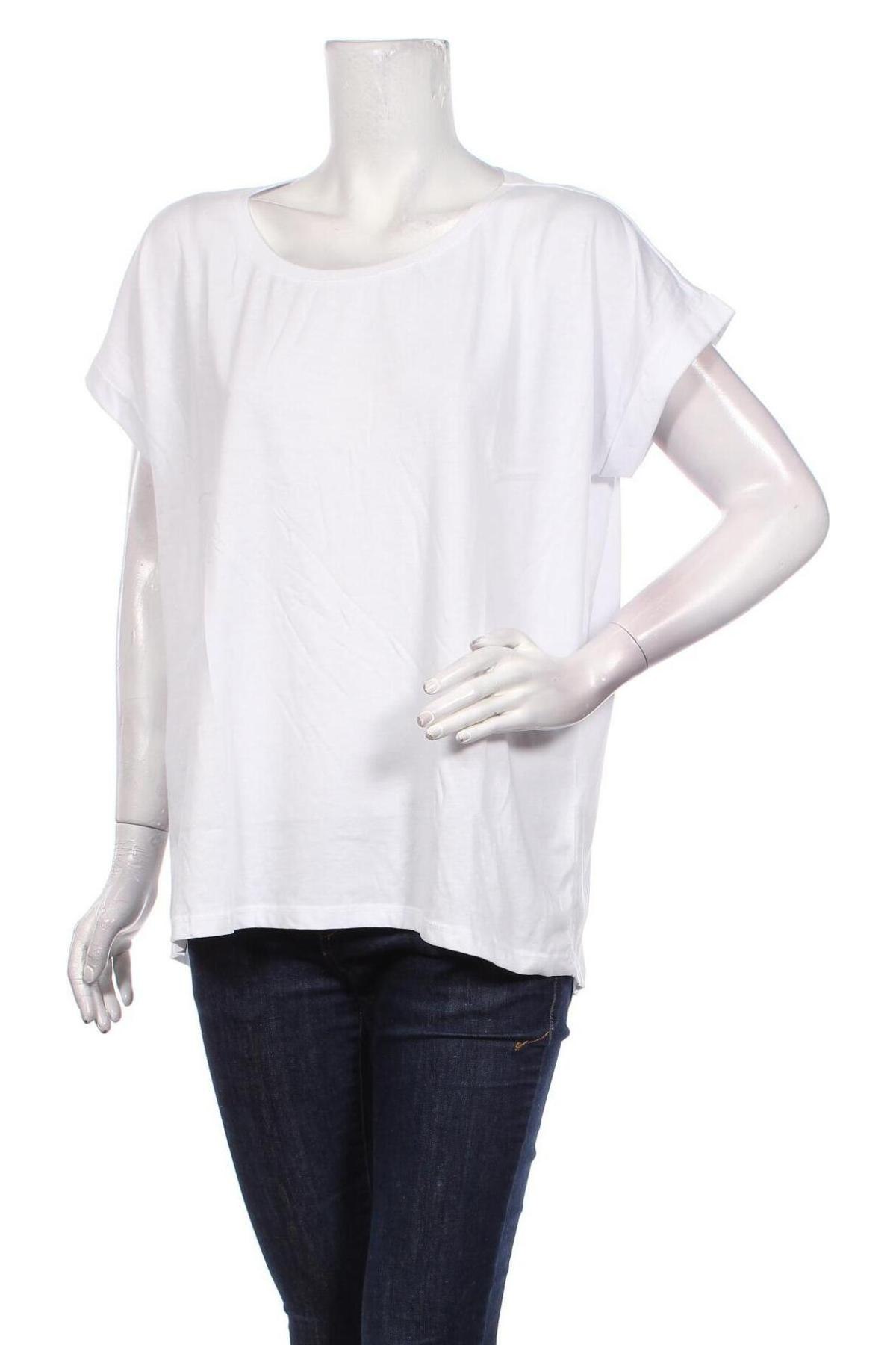 Γυναικεία μπλούζα Vila, Μέγεθος XXL, Χρώμα Λευκό, 50% βαμβάκι, 50% πολυεστέρας, Τιμή 8,84 €