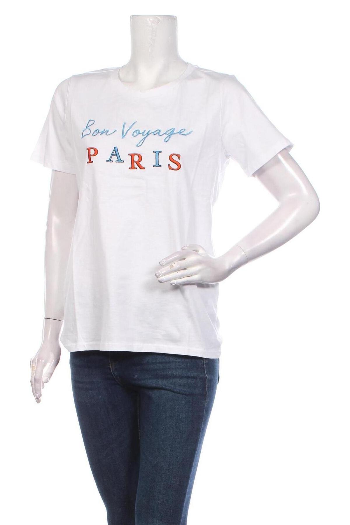 Γυναικείο t-shirt Blake Seven, Μέγεθος M, Χρώμα Λευκό, Βαμβάκι, Τιμή 40,72 €