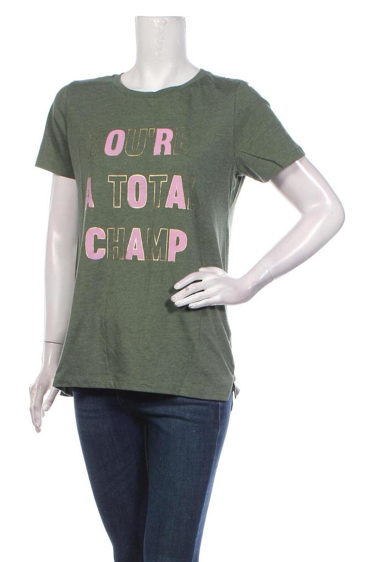 Γυναικείο t-shirt Blake Seven, Μέγεθος M, Χρώμα Πράσινο, 70% βαμβάκι, 30% πολυεστέρας, Τιμή 14,25 €