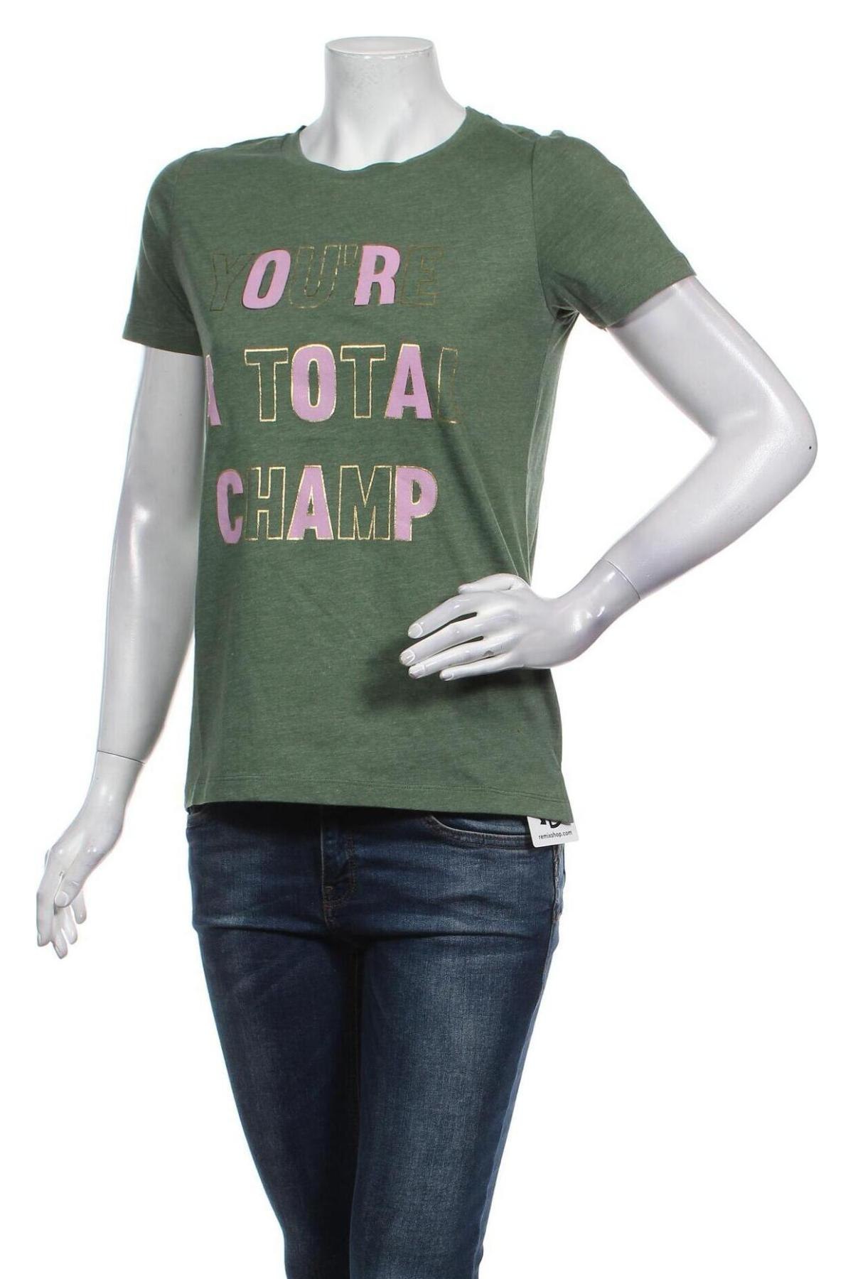Γυναικείο t-shirt Blake Seven, Μέγεθος XS, Χρώμα Πράσινο, 70% βαμβάκι, 30% πολυεστέρας, Τιμή 14,25 €