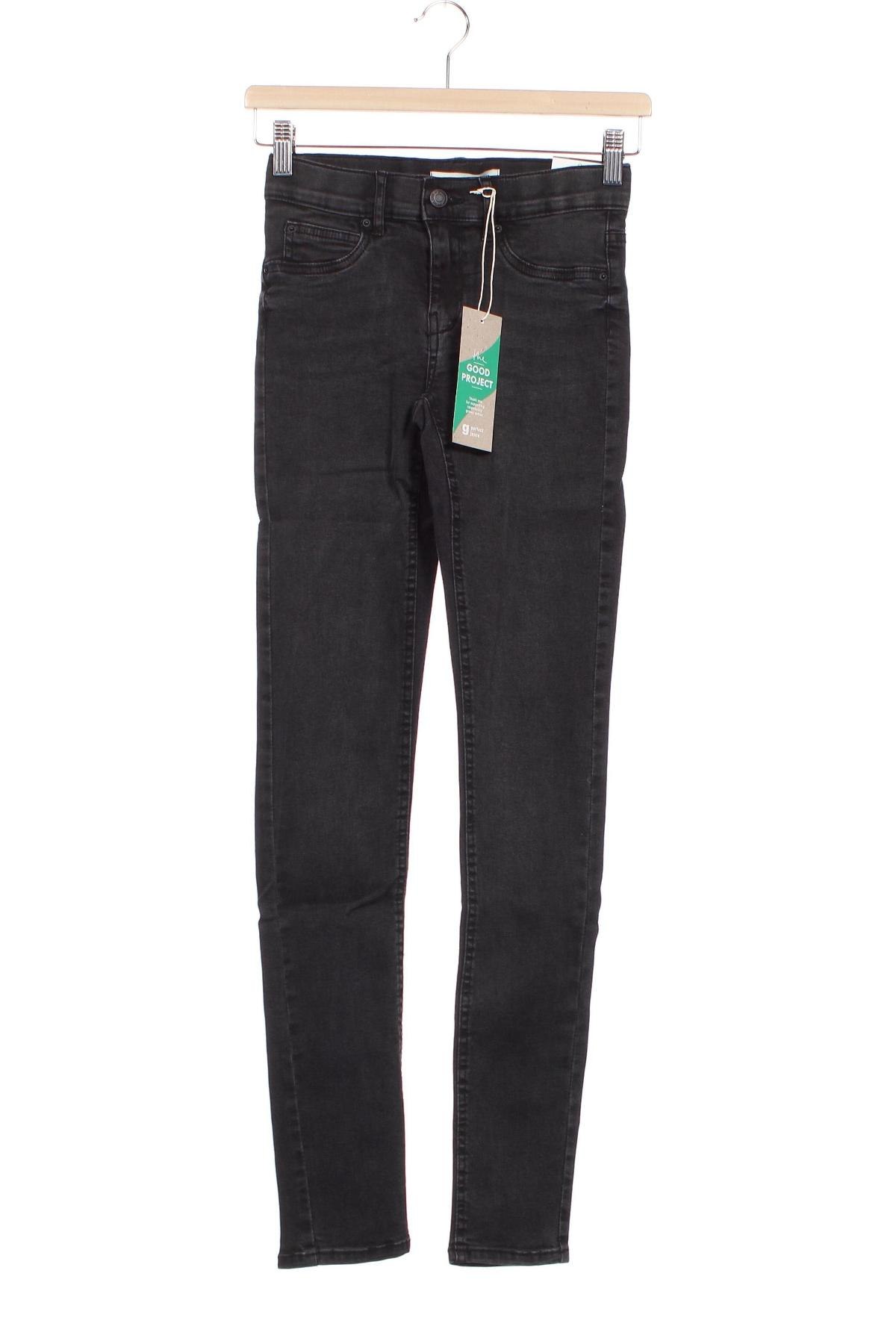 Γυναικείο Τζίν Perfect Jeans By Gina Tricot, Μέγεθος XS, Χρώμα Γκρί, 98% βαμβάκι, 2% ελαστάνη, Τιμή 13,44 €