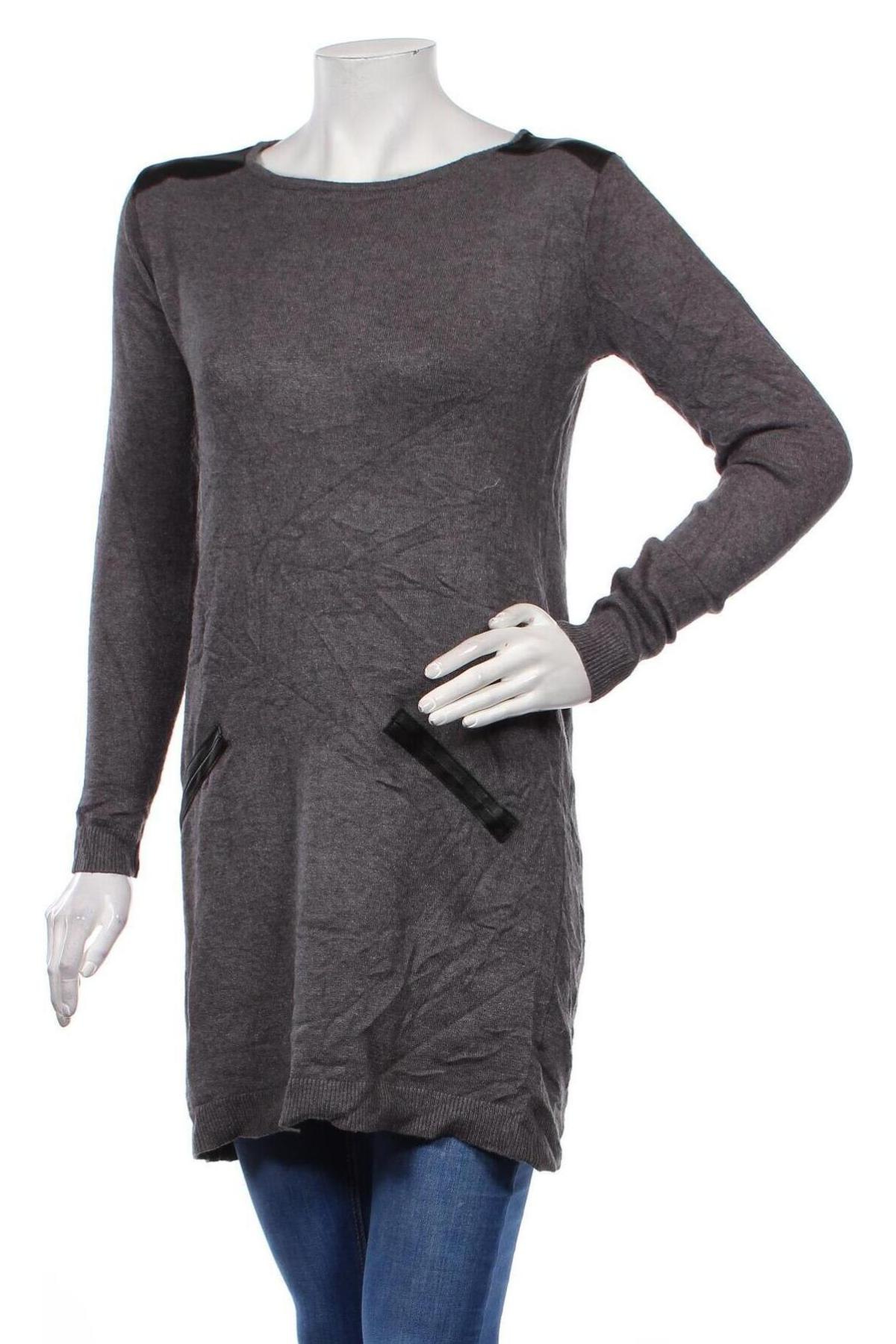 Дамски пуловер Primark, Размер M, Цвят Сив, Цена 18,00 лв.