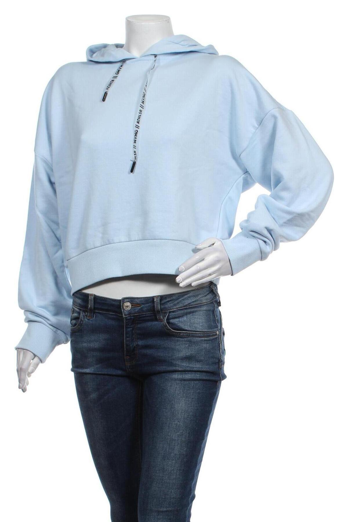 Γυναικείο φούτερ MyMO, Μέγεθος L, Χρώμα Μπλέ, 60% βαμβάκι, 40% πολυεστέρας, Τιμή 32,15 €